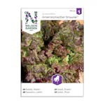 Frö Plocksallat Nelson Garden Amerikanischer brauner