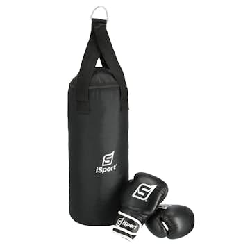 Boxningssäck iSport 5 kg med Handskar