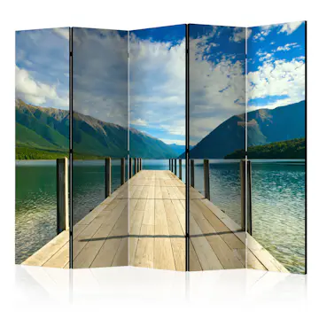 Rumsavdelare Skärmvägg Arkiio Mountain Lake Bridge II 225x172 cm