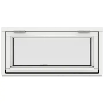 Överkantshängt Fönster Outline 3-Glas Trä