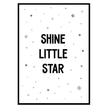 Poster Gallerix Shine Little Star