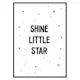 Poster Gallerix Shine Little Star