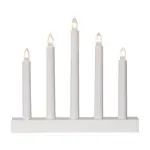 Ljusstake Star Trading Inez 5-armad Adventsljusstake