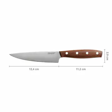 Fiskars Norr 12 cm – Grönsakskniv i Premium Rostfritt Stål