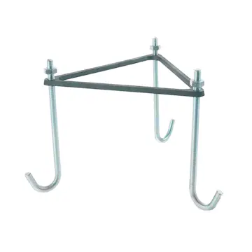 Ingjutningsfäste Norlys 405 för Utebelysning i Stål