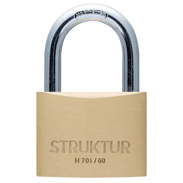 Hänglås Millers Mässing H 701/60