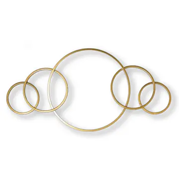 Metallkonst Art for the Home Evighetcirklar