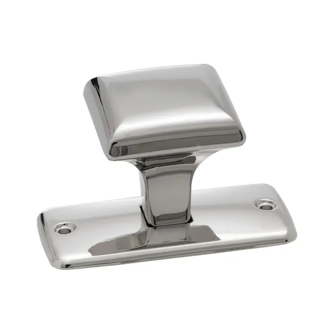 Knopp Beslag Design Platta 25568 Förnicklad
