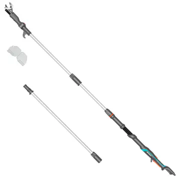 Teleskopisk Stångsax Gardena HighCut 360 Batteri P4A utan Batteri och Laddare