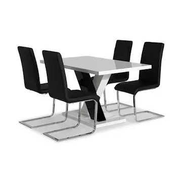 Matgrupp Scandinavian Choice Cesi med 4 Cibus Stolar