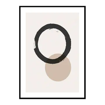 Poster Gallerix Layered Abstract No1