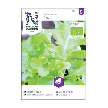 Frö Plocksallat Nelson Garden Plezir Organic