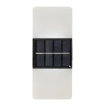 Solcell Vägglykta Star Trading Wally Frost LED