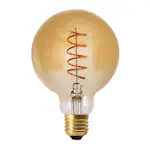 LED-lampa PR Home Elect Spiral Globe Fil 95 mm