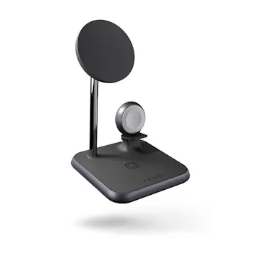 Trådlös Laddare Zens 4-i-1 Magnetisk + Klocka