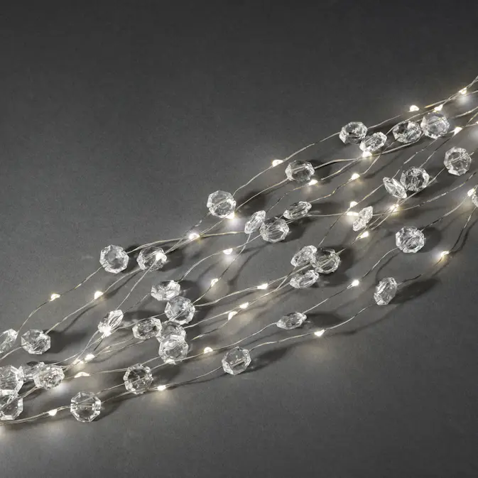 Ljusslinga Gnosjö Konstsmide Prismor Micro-LED