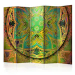 Rumsavdelare Skärmvägg Arkiio Mandala Emerald Fantasy II 225x172 cm
