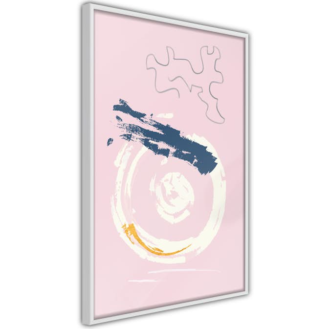 Poster Artgeist Affisch Pink Accent