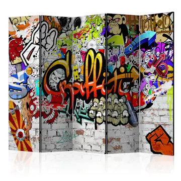 Rumsavdelare Skärmvägg Arkiio Colourful Style 225x172 cm