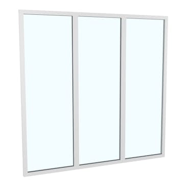 Fast Väggparti Landskap Robust Vår och höst 3-del