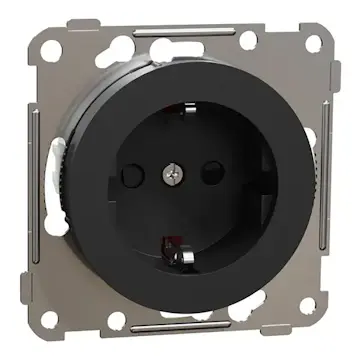 Vägguttag Elko One 1-vägs Jordad Snabbanslutning