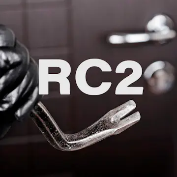 Säkerhetsklass RC2 Leksandsdörren Glasad Dörr