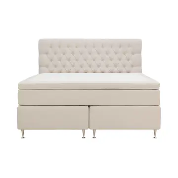 Kontinentalsäng Berg & Strand Hilton Lyx Komplett Sängpaket 160x200 cm med Knappad Sänggavel