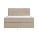 Kontinentalsäng Berg & Strand Hilton Lyx Komplett Sängpaket 160x200 cm med Knappad Sänggavel