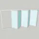 Vikparti Allvy Sunroom s75 3-Glas 6-Delad