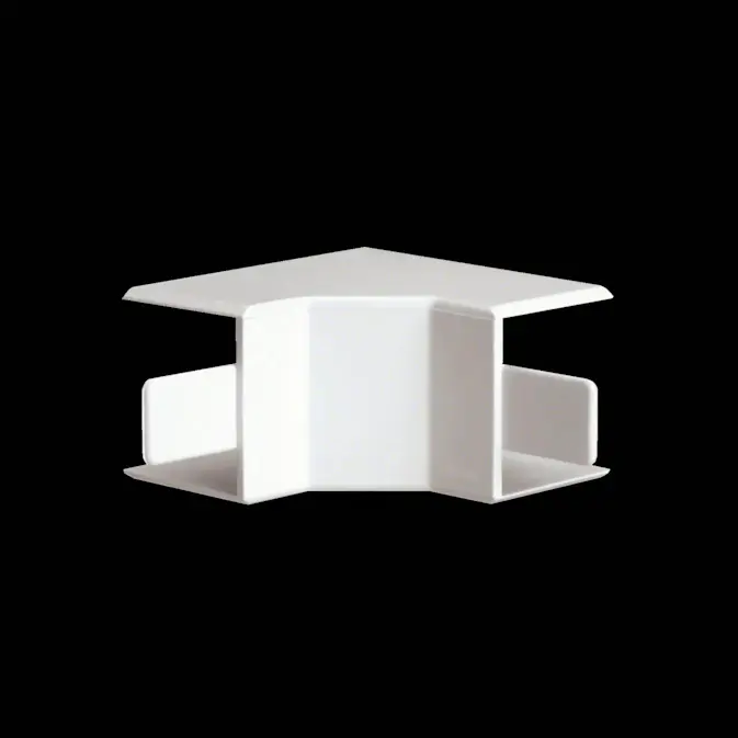 Innerhörn till Matarkanal Hager LF/LFH 40 x 40 mm PVC Vit RAL 9016