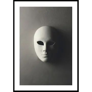Poster Gallerix Mask On The Wall