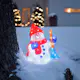 Dekorationsbelysning Gnosjö Konstsmide Snögubbe 56 st LED