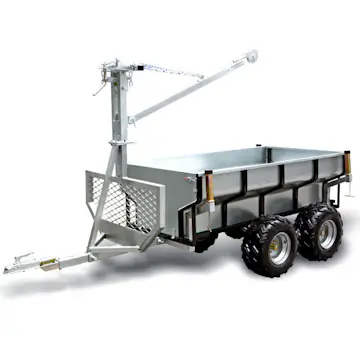 Skogs- och timmervagn ATV Metalcraft