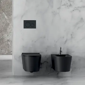 Toalettpaket LH Elba med WC-fixtur och Spolplatta