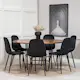 Matgrupp furniture/fashion Copenhagen med 6 Pobbie Stolar