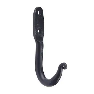 Klädkrok Millers 1 krok Smide 75 mm