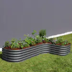 Odlingskant Vitavia Curve 401 Antracit