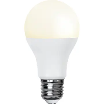 LED-lampa Star Trading E27 A60 Twilight Sensor Opal 9,6W 1055lm