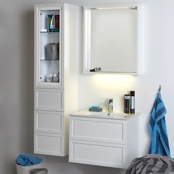 Möbelpaket Noro Seaside Vit Matt Ramlucka