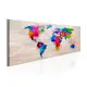 Tavla Arkiio World Map Finesse Of Colours
