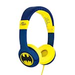 Hörlur BATMAN Junior On-Ear 85dB Blå Batlogo