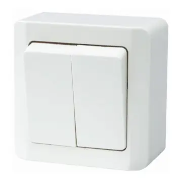 Strömbrytare Malmbergs Nova Utanpåliggande Kron