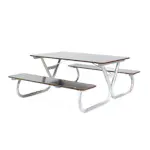 Bänkbord Eden Wood Robust Lek