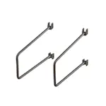 Bokstöd Elfa Sparring för Skena 200 mm 2-pack