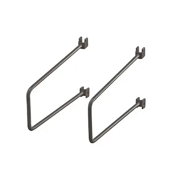 Bokstöd Elfa Sparring för Skena 200 mm 2-pack