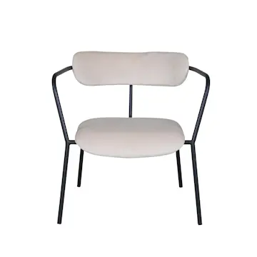 Fåtölj Venture Home Duffy Sammet