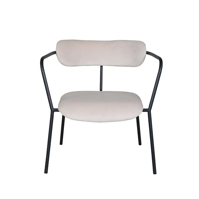 Fåtölj Venture Home Duffy Sammet