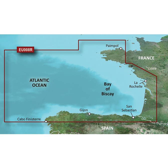 BlueChart Garmin g3 Sjökort Europa