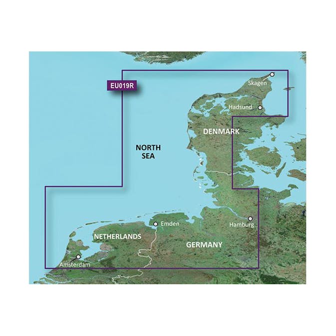 BlueChart Garmin g3 Sjökort Europa
