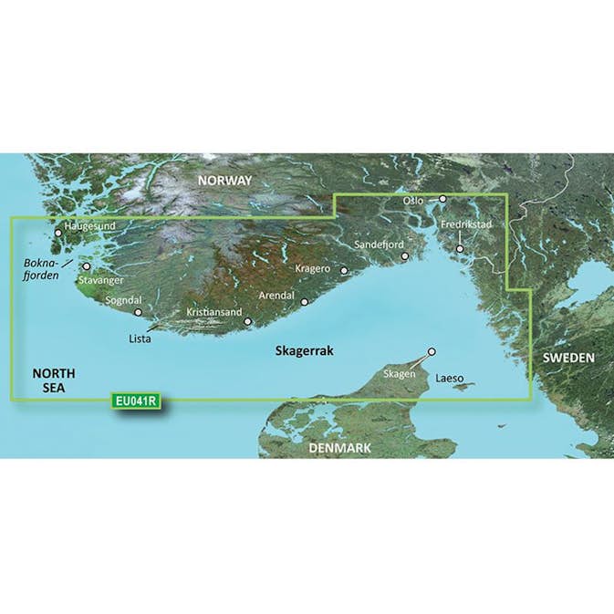 BlueChart Garmin g3 Sjökort Europa